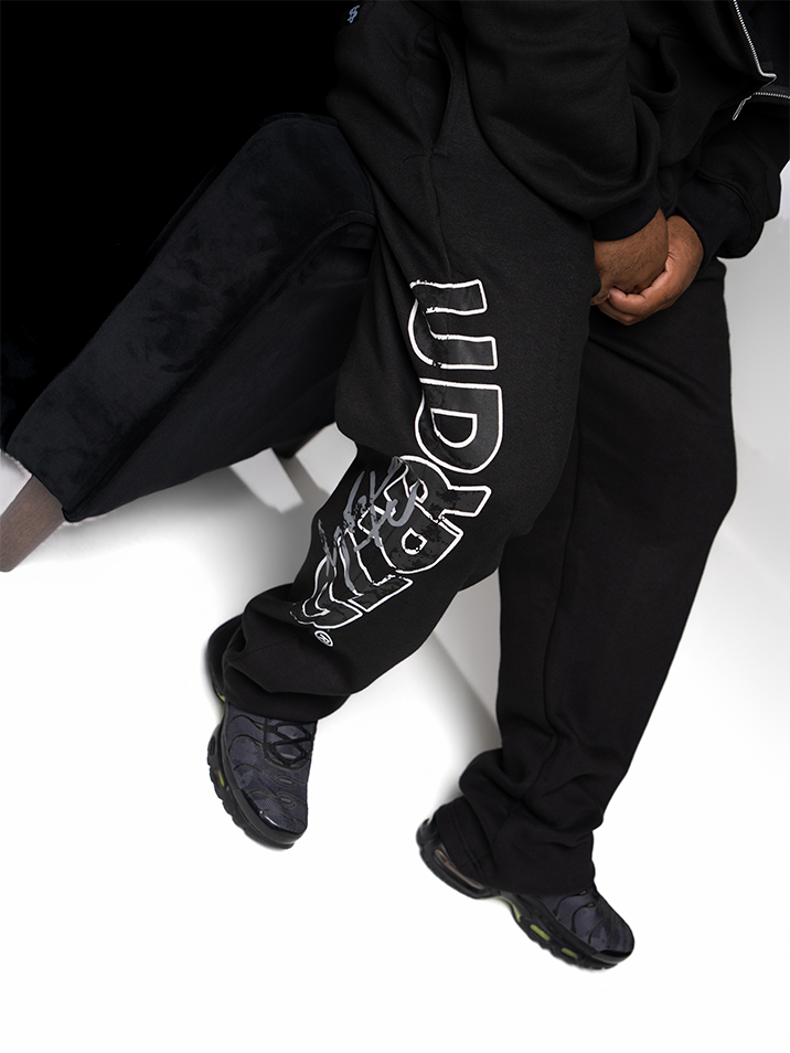 Charcoal Black Uniform Sweats