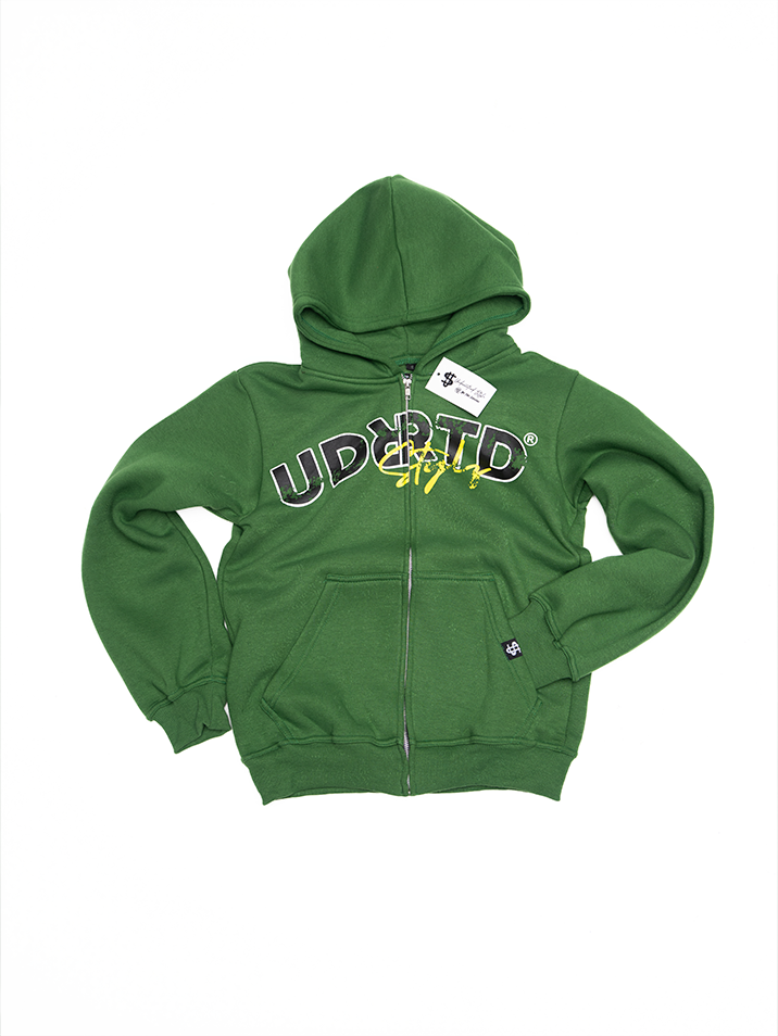 Forest Green Uniform Zip-Up