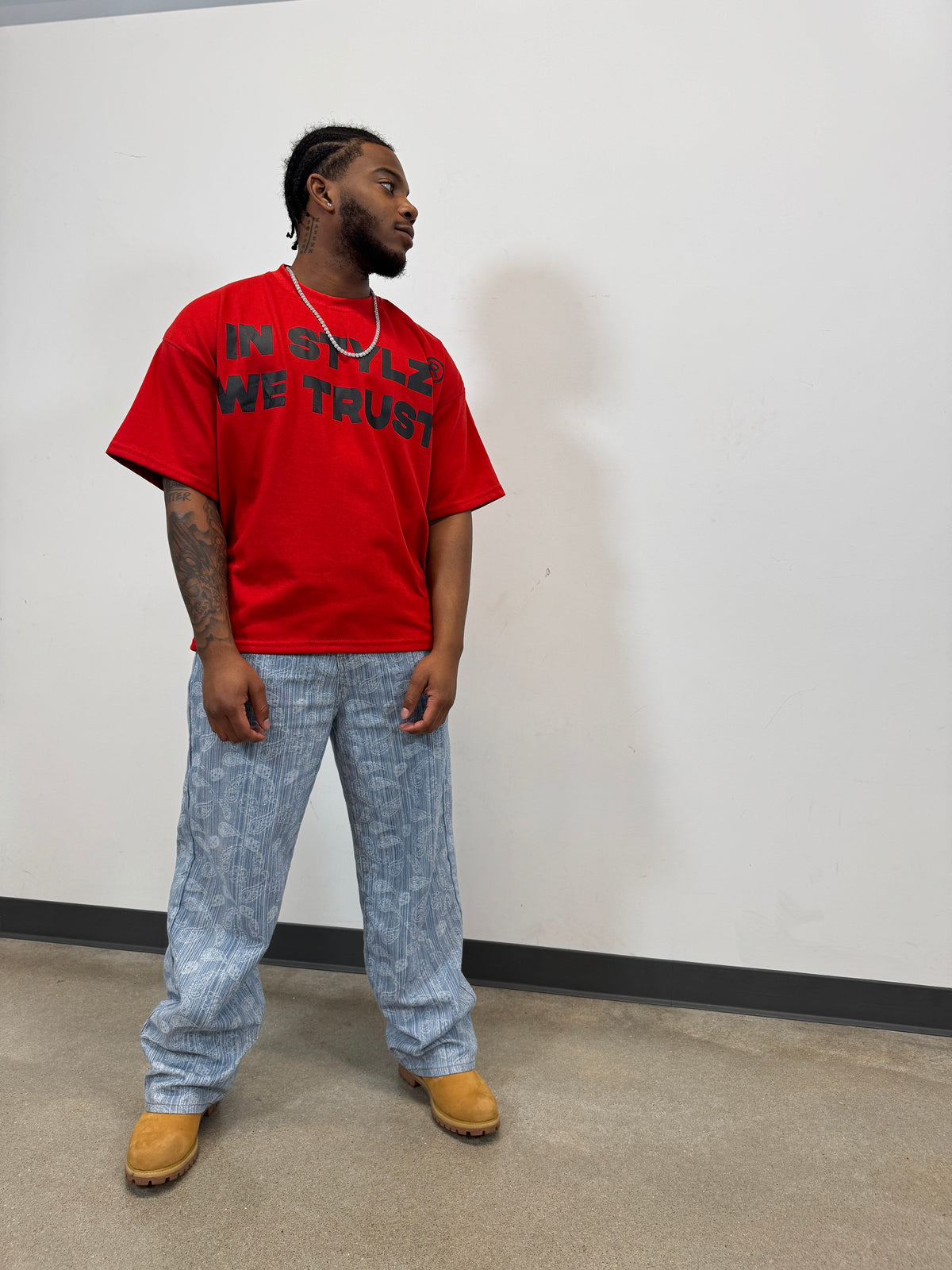 Cardinal Red 'Verbiage' Tee