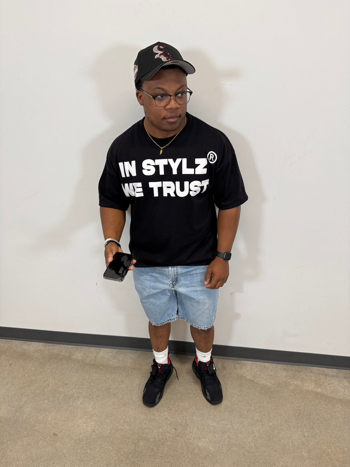 Jet Black 'Verbiage' Tee