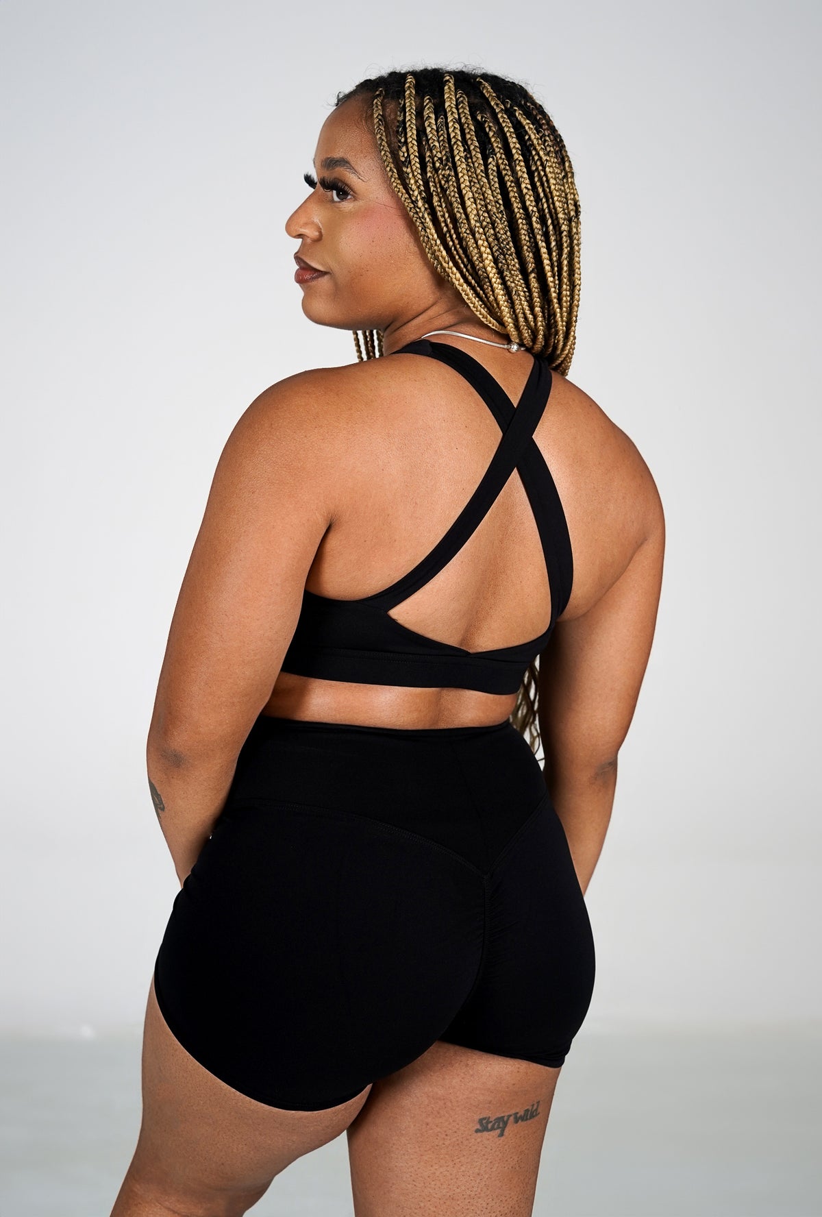 ‘Stylz’ Activewear Bottom (Black)