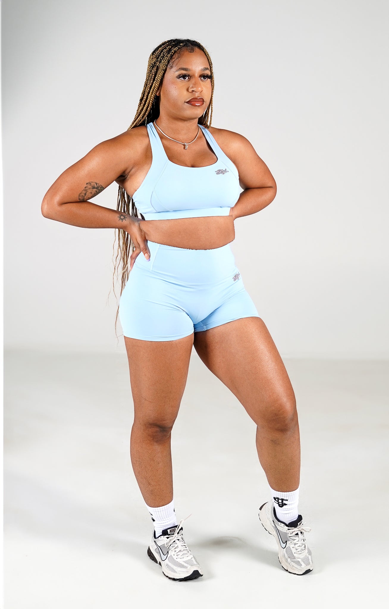 ‘Stylz’ Activewear Bottom (Baby Blue)