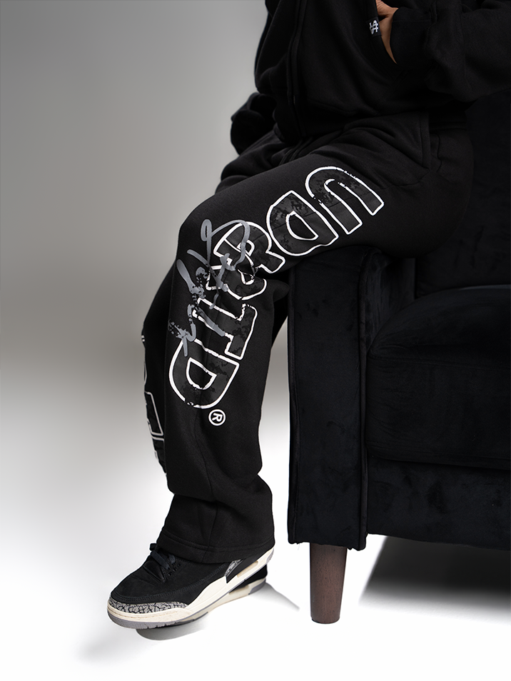 Charcoal Black Uniform Sweats
