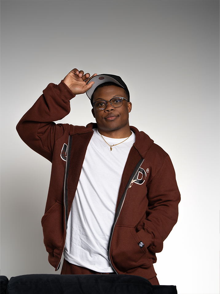 Chestnut Brown Uniform Zip-Up