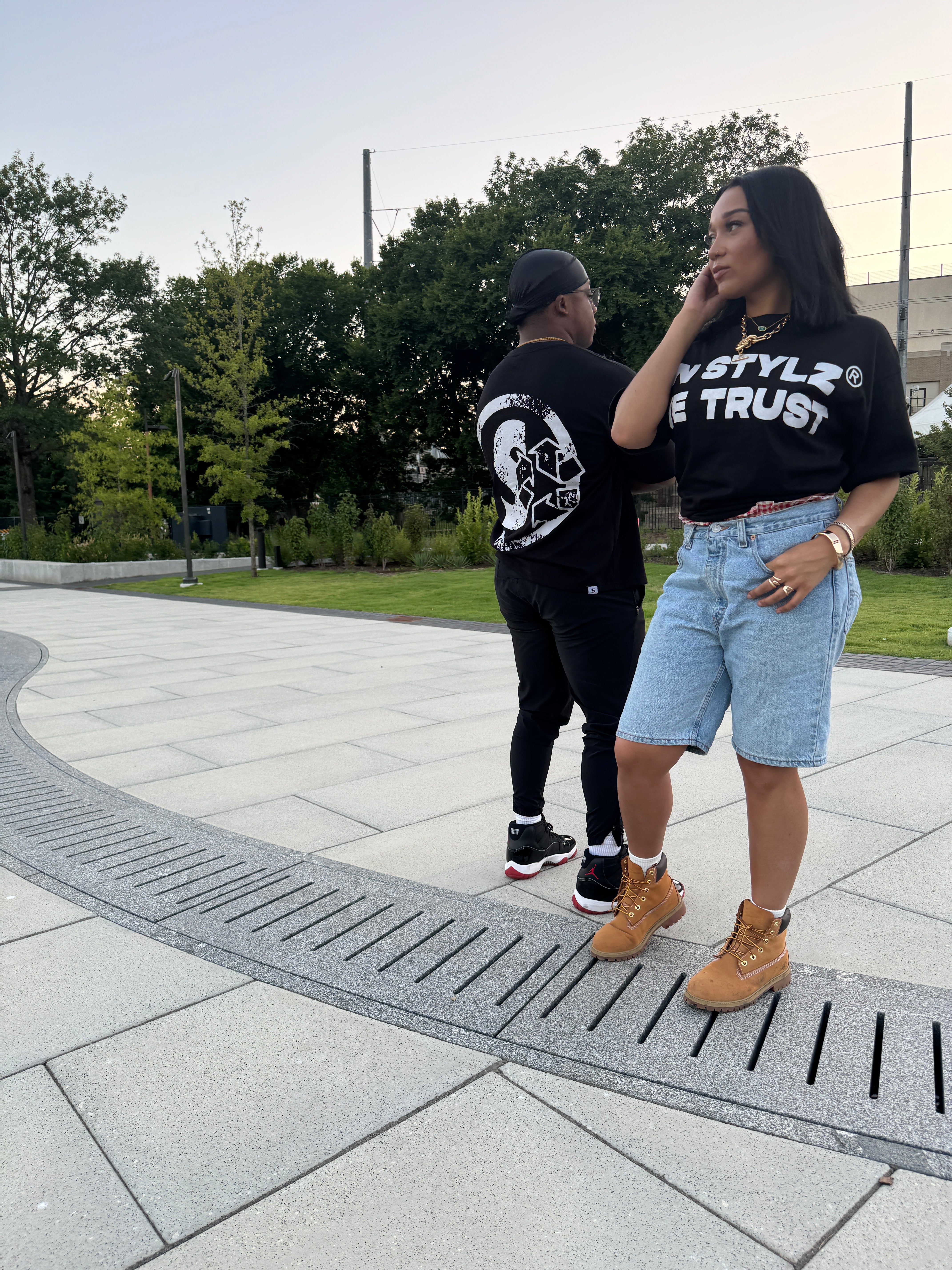 Jet Black 'Verbiage' Tee