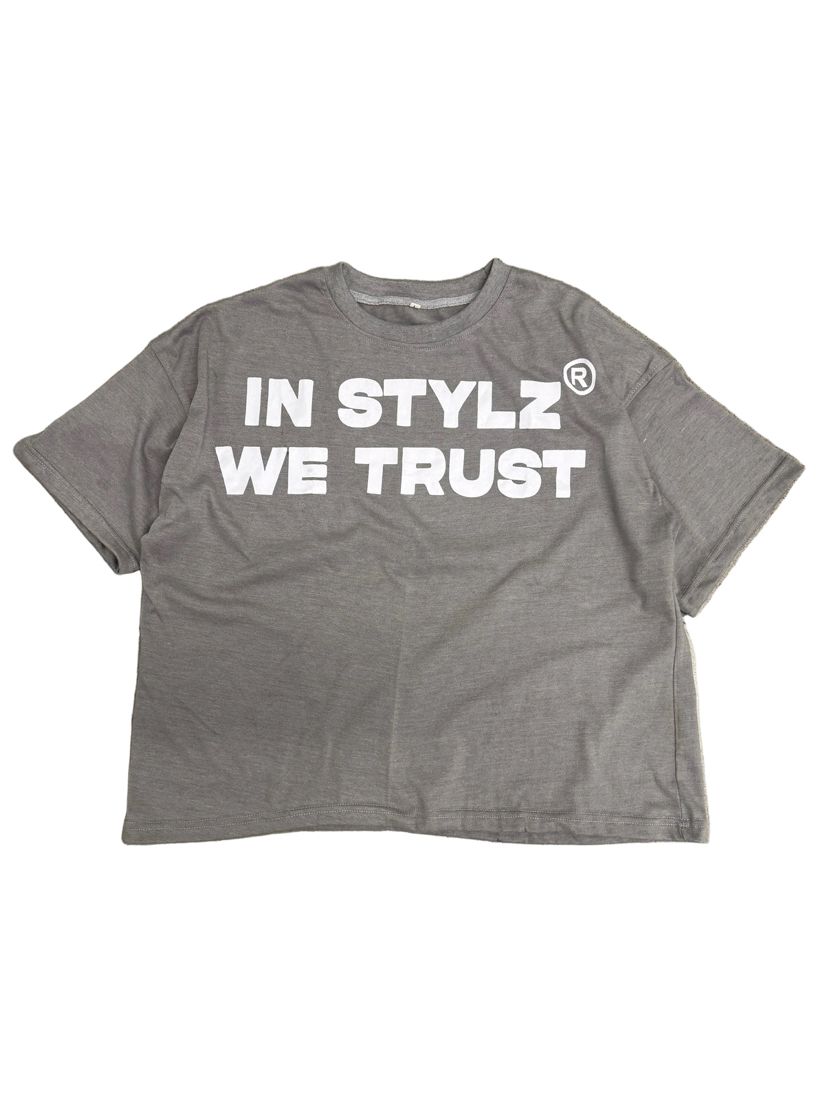 Charcoal Grey 'Verbiage' Tee