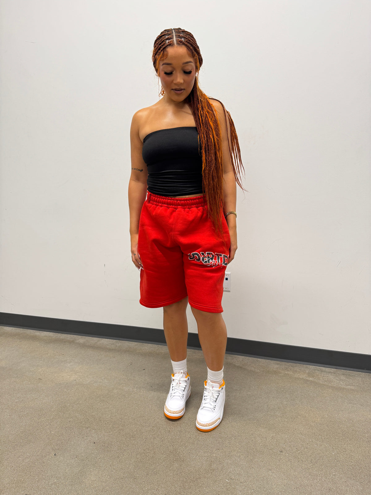 Cardinal Red Uniform Sweat Shorts