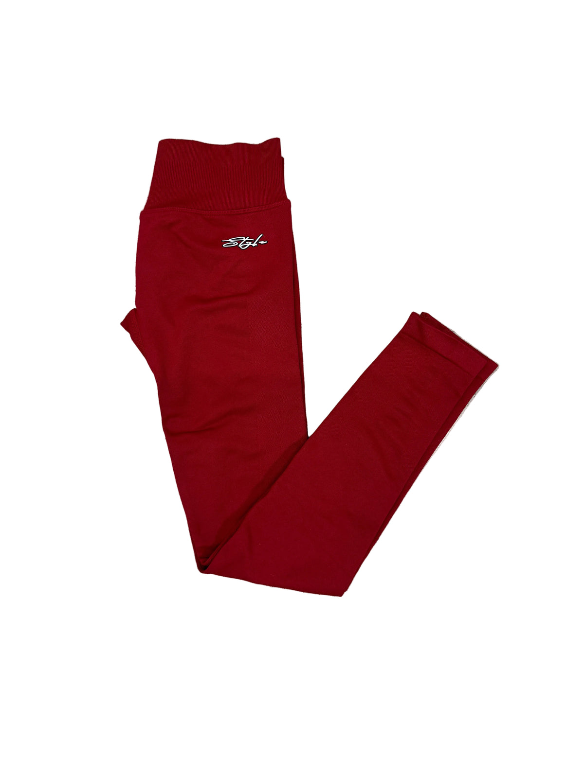Wine Red 'Stylz' Leggings