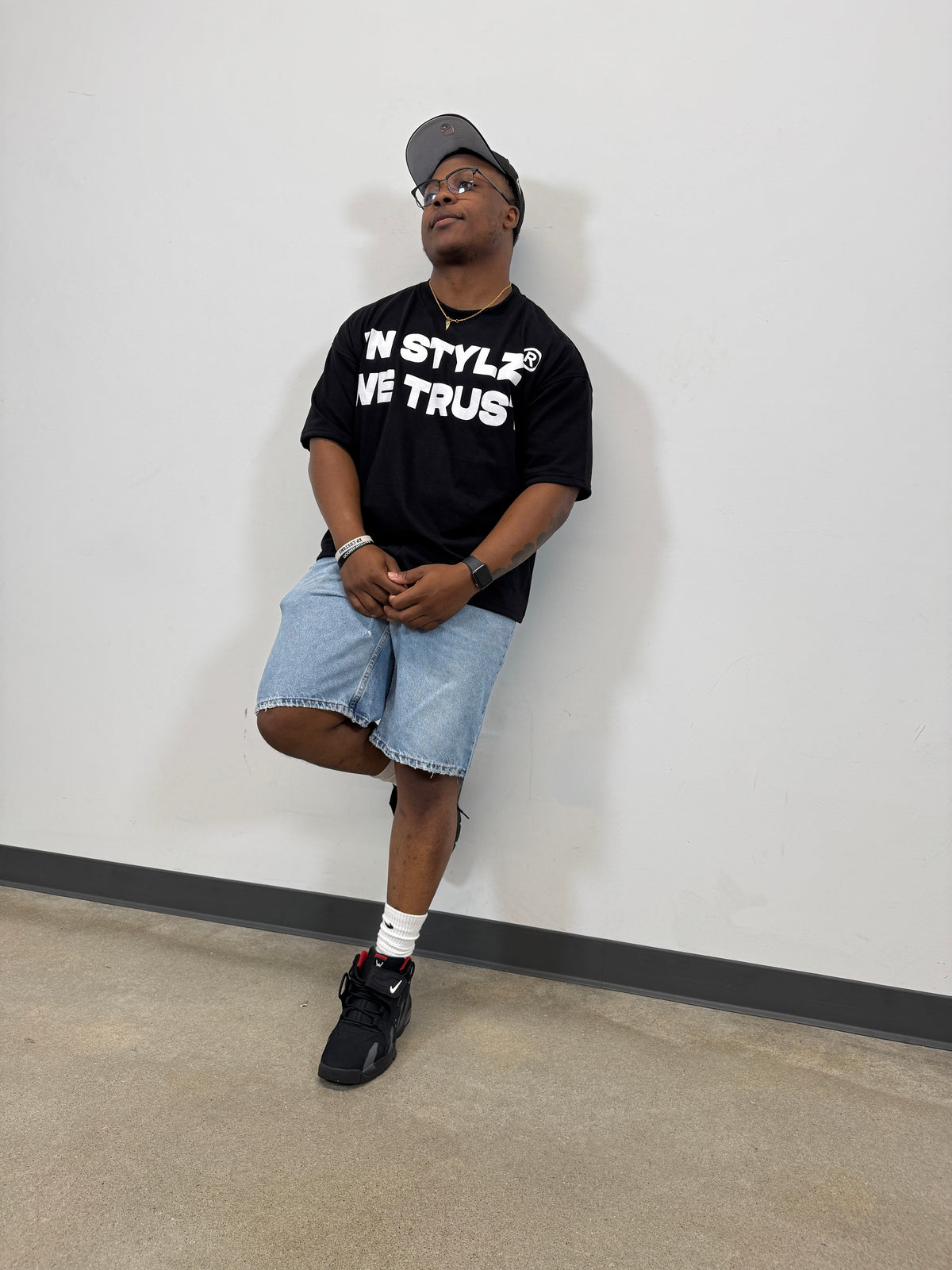 Jet Black 'Verbiage' Tee