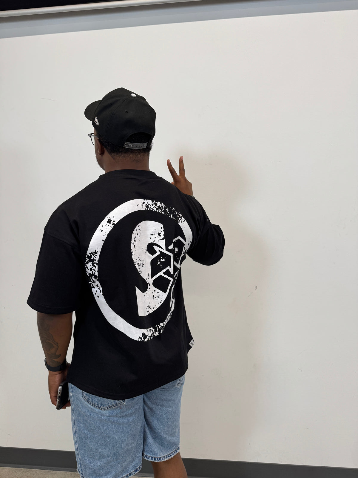 Jet Black 'Verbiage' Tee