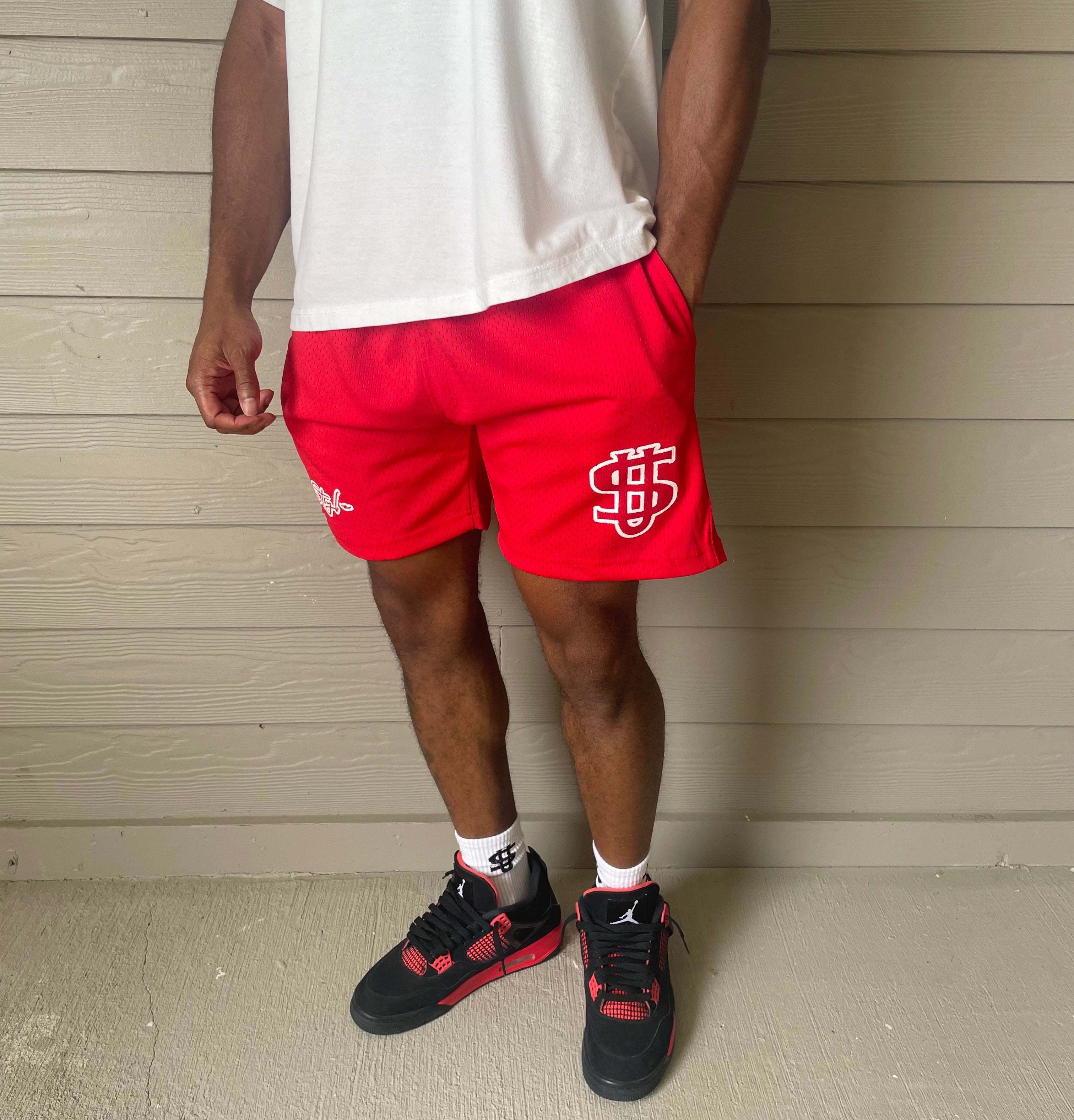 'Stylz' Everyday Shorts (Red)